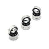 Roulements, 1 PC 3801-2RS portant 12 * 21 * 7 mm 3801 2RS Double rangée scellé 3801 RS rou...