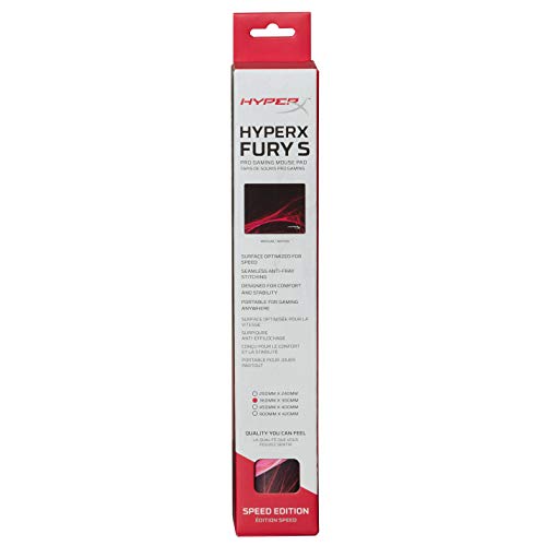 HyperX-HX-MPFS-S-M-FURY-S-Speed-Edition-Pro-Alfombrilla-de-raton-para-Gaming-tamano-M-36cm-x-30cm