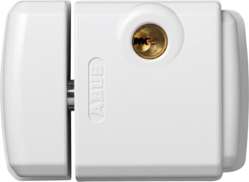 ABUS Serrure de Fenêtre Supplémentaire FTS3003 AL0145 - Serrure pour Fenêtres Ouvrant vers L'Intérieur, à Verrouillage Différent - Niveau de Sécurité 5 - 28409 - Blanc