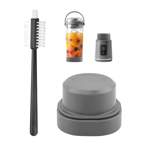 Blade Cover & Vessel Cap Set with Cleaning Brush, Compatible with Ninja Blast Portable Blender BC100 and BC151, Food Grade Leakproof Replacement Parts, Caps Snap Together for Travel Use