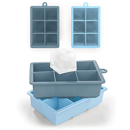 QUALITÀ PROFESSIONALE A CASA O AL BAR: I 2 stampi per cubetti di ghiaccio Blumtal sono senza BPA, rendendoli ideali per l’uso domestico o professionale. Finalmente potrai estrarre i tuoi cubetti senza spaccate lo stampo e senza rompere i cubetti!