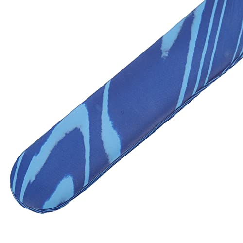 Disco voador retrô em forma de V, jogo interativo para jogos ao ar livre, macio para o ar livre(Azul