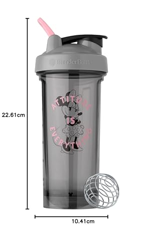 Shaker BlenderBottle Mickey 800ml gourde de sport Attitude is Everything