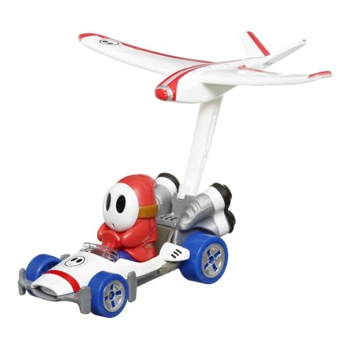 Hot Wheels Vehículo de Juguete Mario Kart Shy Guy 1:64 miniatura 2