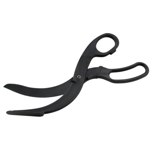 Fackelmann 40198 Ciseaux à Pizza Nylon, Noir