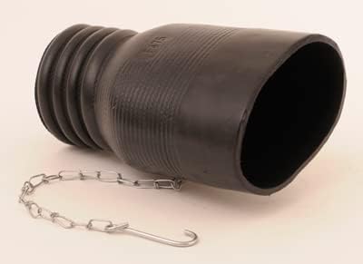 Crush Proof Tubing Oval 3"X6" Tailpipe Adapter