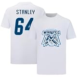 Logan Stanley Shirt Tshirt T-Shirt White Hockey 100% Cotton Shirt Jersey for Mens/Womens/Kids