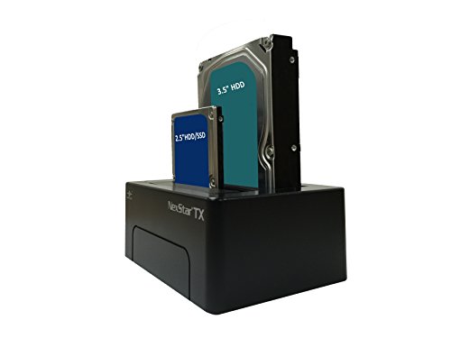 Vantec Nexstar Tx Dual Bay Usb 3.0 Hard Drive Dock (Nst-D428S3-Bk) #TOP3