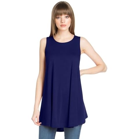 Azules Scallop Hem Tunic Top Cover