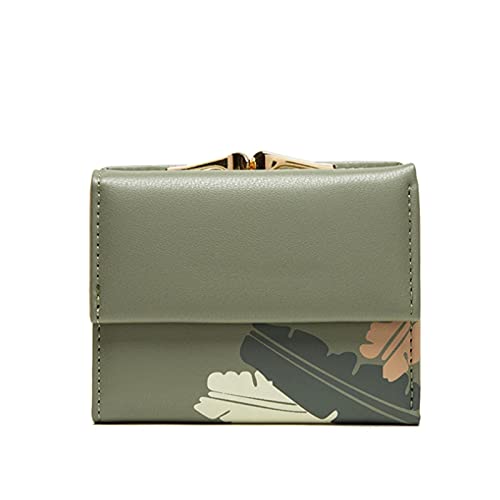 Minimalist Wallet Female Short Paragraph Japan and South Korea New Student Wallet raw Three More Multi-Function Clip Wallets (C)4