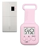 Timer con funzione cronometro | Display a LED Conto alla rovescia, portachiavi con cronometro - per lezioni, palestra, cucina, doccia, yoga, studio,