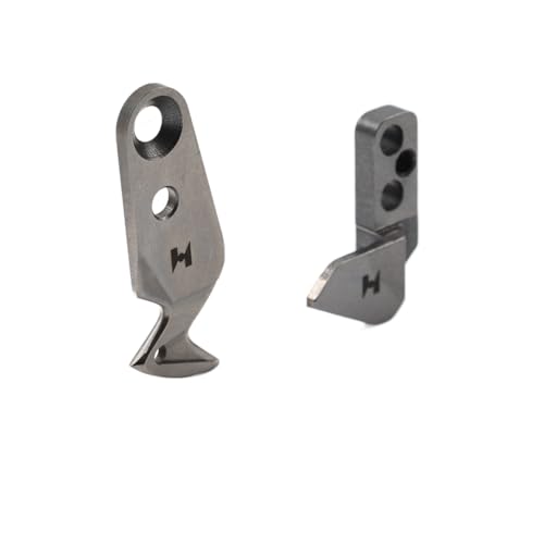 Lirun 1set Metal Moving Fix Movable Stationary Knife # AC05160000 & AC05170000 Silver For TAJIMA 9000 ETC SWF For Toyota ESP