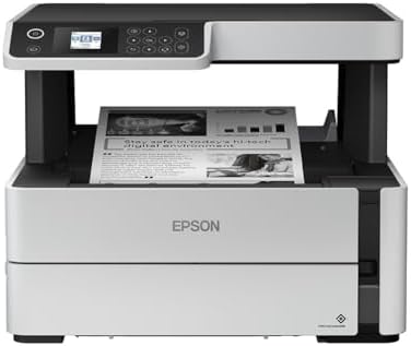 Epson EcoTank M2170 A4 Mono Çok Fonksiyonlu Yazıcı, Wi-Fi + Ethernet, Çift Taraflı, Siyah Beyaz, Tarayıcı + Fotokopi - Görsel 1