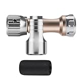 Inflador de neumáticos Co2 para bicicleta,Inflador de neumáticos Co2 para bicicleta - Cabeza de bomba de bicicleta con inflador de Co2 | Cabezales de bomba de Co2, conexión de inflado de neumato
