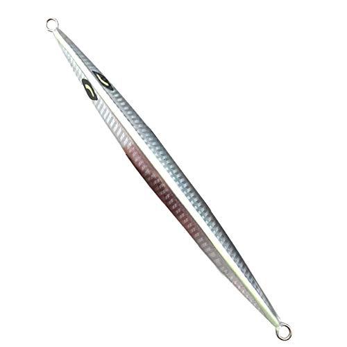 Isca falsa, 150/200/250/300 g isca falsa de peixe de metal biônico isca de pesca marítima acessórios