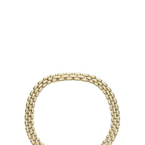 FOSSIL Women's Stainless Steel bracelet with fold over closure