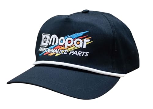 Mopar Official Licensed Performance Parts Snapback Rope Hat Men - Premium Emb...