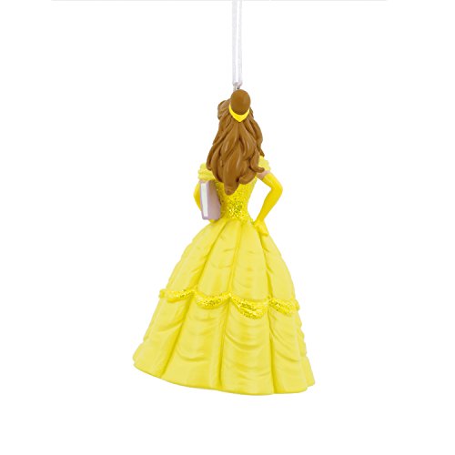 Hallmark Christmas Ornament Disney Beauty And The Beast Belle Princess Resin Figure #TOP1