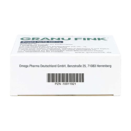 GRANU FINK Prosta Forte 500 mg - Pflanzliches Arzneimittel zur Behandlung von Prostata-Blasenbeschwerden - mit… - Image 7