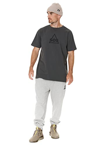 Pantalon XXL homme SOS Haines gris clair mélangé 1005 confortable