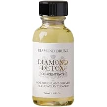 Diamond Drunk Concentrate Refill - Non-Toxic, Fine Jewelry Cleaner for Diamond, Gold, Platinum Rings & More - 2 Months Supply of Safe, Sustainable Cleaner to Restore Shine