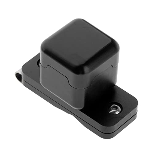Boîte porte-craie pour billard américain étui métal noir 3x3x3cm