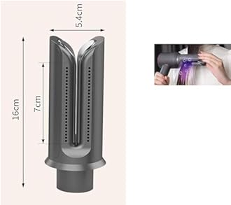 Magnetic Hair Styling Attachment for Dyson HD15 HD01 HD02 HD03 HD04 HD08, Curler & Straightener Nozzle Perfect for Quick Volumizing, Curling, and Smoothing