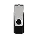TOPESEL 20PCS 2GB Bulk USB 2.0 Flash Drive Swivel Memory Stick Thumb Drives Pen Drive (2G, 20 Pack, Black)