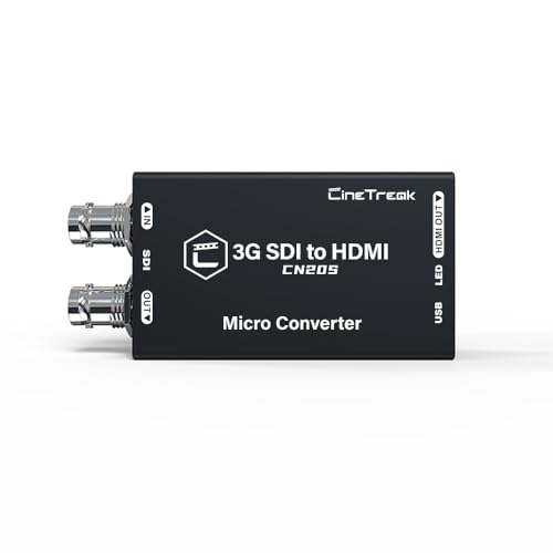 Convertidor SDI a HDMI CineTreak CN20S con salida loop SDI y soporte para visualización 3D Lut profesional 2
