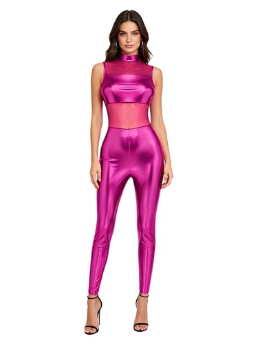 Dancewear liturgique en spandex et mesh patchwork rétro - 4