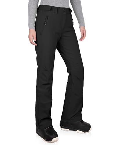 33 000ft Womens Ski Pants Waterproof Ski Trousers Snowproof Thermal Ladies Snow Pants Black 14 * 31L