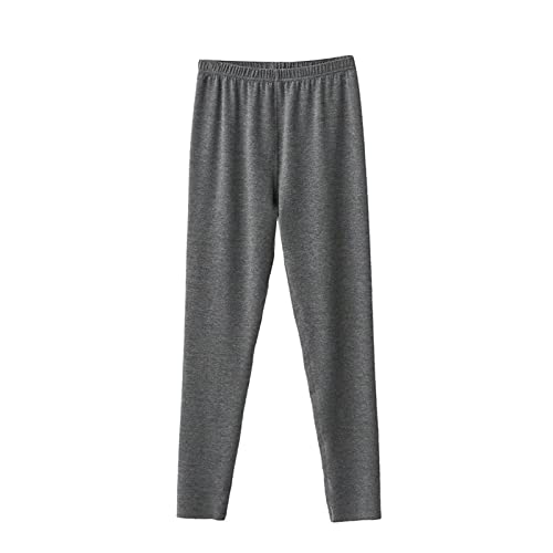 Dsnyu Women Thermal Underwear Bottoms, Cotton Thermal Bottom, Grey Long Johns XL