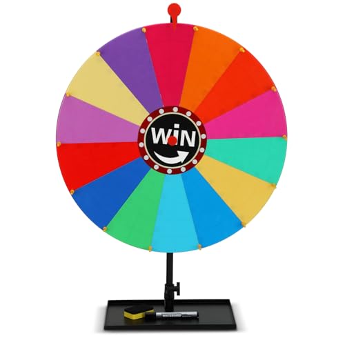 Deerift 24-Inch Tabletop Prize Wheel