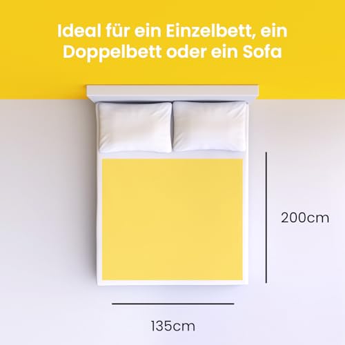 Cosi Home Premium Kühldecke - Sommerdecke mit Q-Max0.4 Kühlfasern - Atmungsaktive Bettdecke, Kuscheldecke & Sofadecke gegen Nachtschweiß - Kühlende Decke Grau - 150 x 200 cm
