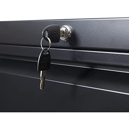 Aobabo 3 Drawer Metal Lateral File Cabinet With Lock,Home Office Steel Filing Cabinet With Letter/Legal Size,Fast Assemble With 0 Screw,Assembly Required(Black,3 Drawer) #TOP3