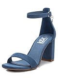  XTI Sandalia TNT035198 para Mujer Azul 39