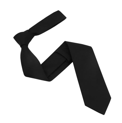Image of Mens Solid Linen Ties - Slim Pattern Necktie for Men Wedding Groomsmen
