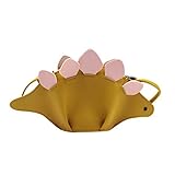 AIBEARTY Kids Boys Girls Crossbody Purse 3D Cute Dinosaur Clutch Animal Handbags Messenger Bag