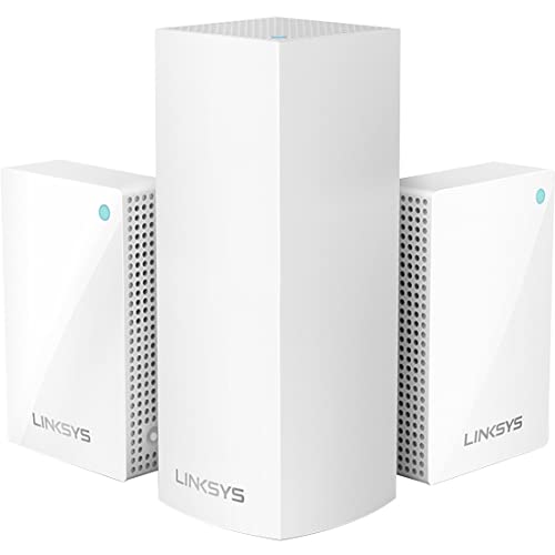 Linksys Velop Plug-in Home Mesh WiFi System, Up to 5,000 Sq. Ft, WiFi 5 Router + WiFi Extender Bundle - WHW0203P