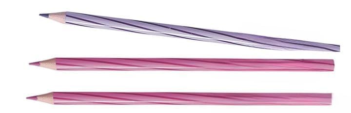 Image of NOZOMI Medical council approved colors Hematoxylin and Eosin Pencil for Medical Students Trial Pack (1 Violet and 2 Lilac Pencils) Non Breaking