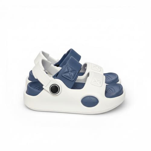 Image of GIMME ! Summer Comfort Unisex Sports Sandals, Navy and Royal Blue, Adjustable Straps, Non-Slip Footbed, Beach Walking Casual Wear 7100