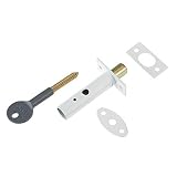 1 pieza Yale Locks P2PM444WE Visi Pack - Perno de Seguridad Oculto para Puertas (1 Unidad), Color Blanco [Importado de Reino Unido]