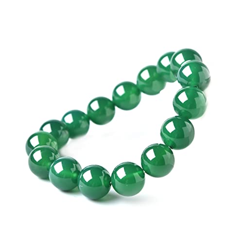 Bracelet de jade pour femmes en véritables perles d'agate de cristal