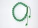 Hands Of Tibet Tibetan Mala Green Jade Agate Wrist Mala/Bracelet for Meditation