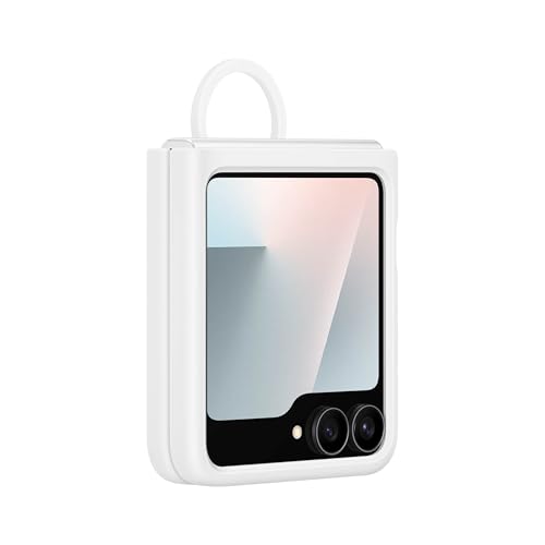 Image of Samsung Galaxy Z Flip7 FE Silicone Case, White
