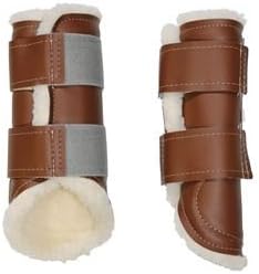 Askan Horse Boots, Hind, Medium, White, Pair