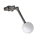 M.Z.A Water Float Valve with Adjustable Arm, Grey Float Ball Valve 3/4 Float Valve for Water Tank Livestock Waterer