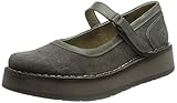 Keilsohle FLY London Damen REDE068FLY Mary Jane Schuh, Diesel, 38 EU