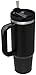 Stanley Quencher H2.0 Tumbler with Straw 30 oz | Flowstate 3-Position Lid | Cup Holder Compatible for Travel | Insulated Stainless Steel Cup | BPA-Free | Black