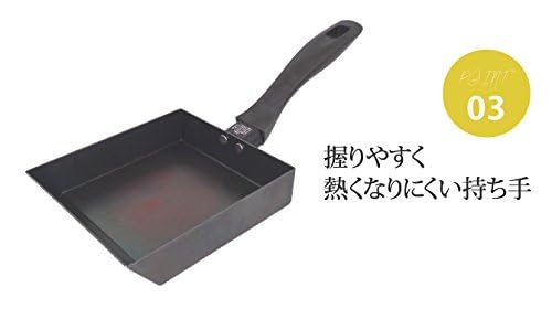 Amazon｜藤田金属 FUJITA KINZOKU 使いやすい 玉子焼き 鉄 フライパン